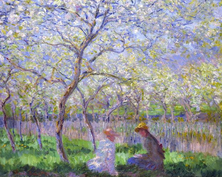 12 Season Color Harmony in Fine Art Monet