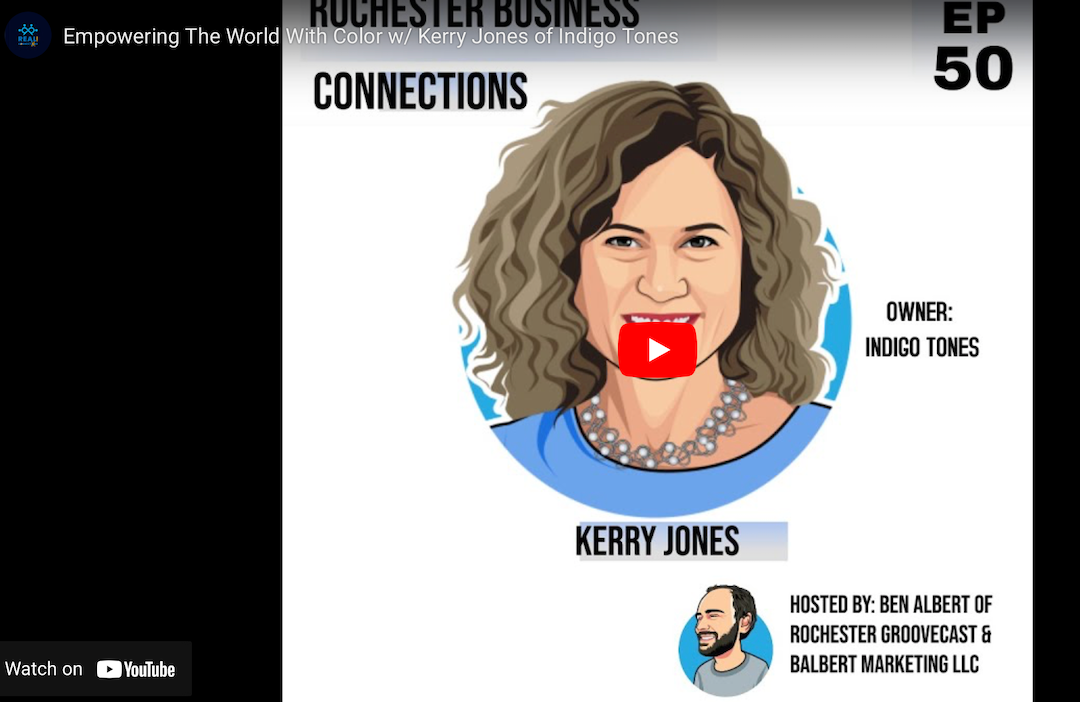Kerry Jones of Indigo Tones on Real Business Connections Podcast March 2021