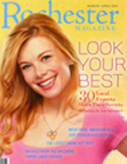 Rochester Magazine March 2011 featuring Color Analysis 