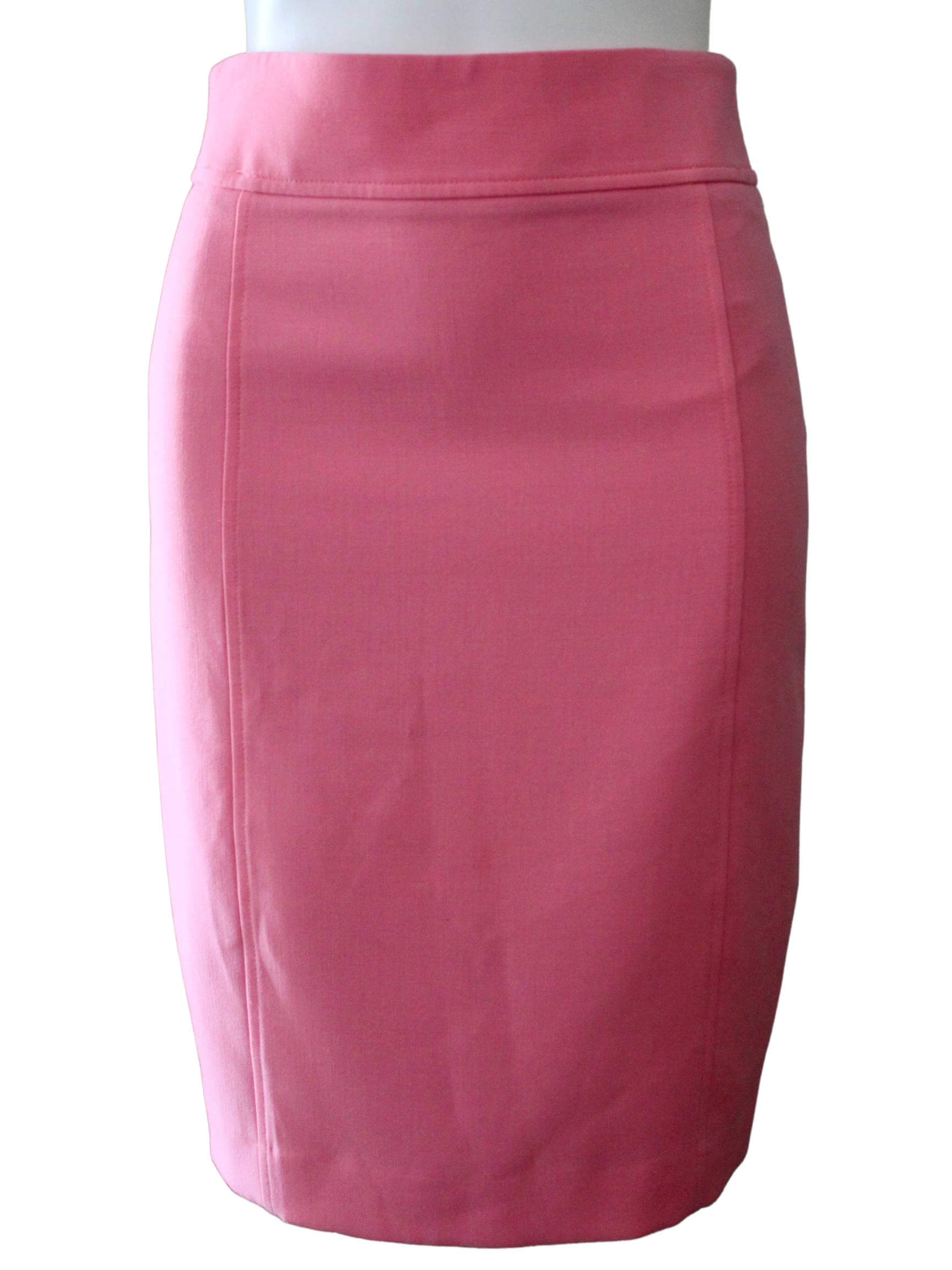 Light Summer ANN TAYLOR LOFT pink pencil skirt