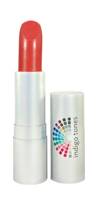 Indigo Tones bright coral lipstick Snapdragon