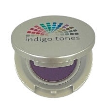 Indigo Tones cool plum pressed mineral eye shadow Sea Urchin