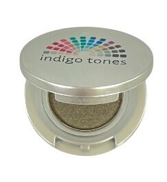 Indigo Tones medium gray pressed mineral eye shadow Mist