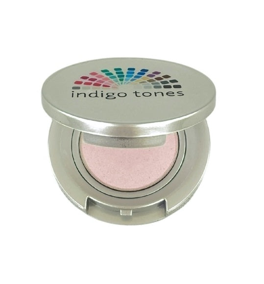 Indigo Tones pressed mineral eye shadow pale cool pink Moonstone