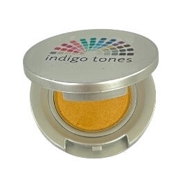 Indigo Tones warm gold pressed mineral eye shadow Dune