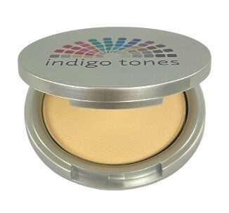 Indigo Tones pressed mineral foundation light warm Cream