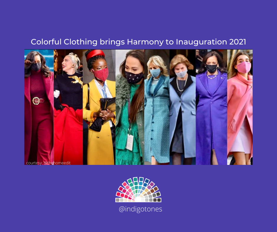 Colorful Clothing Brings Harmony to Inauguration 2021