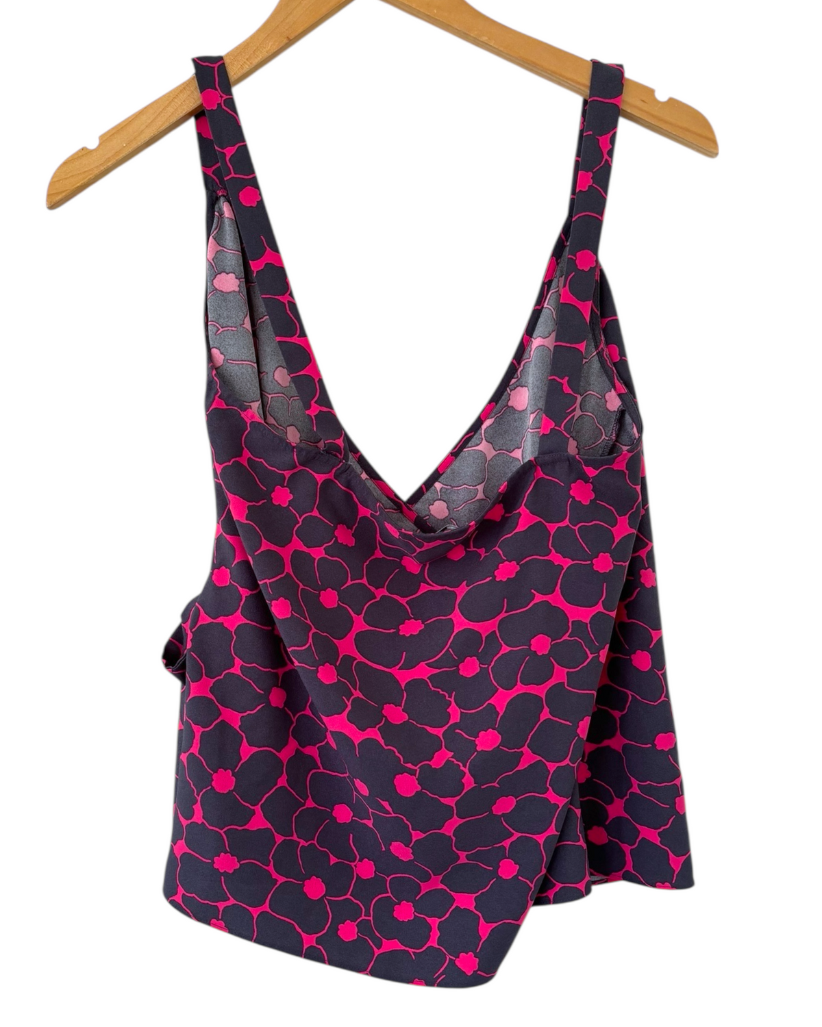 Bright Spring CHELSEA28 floral side wrap cami