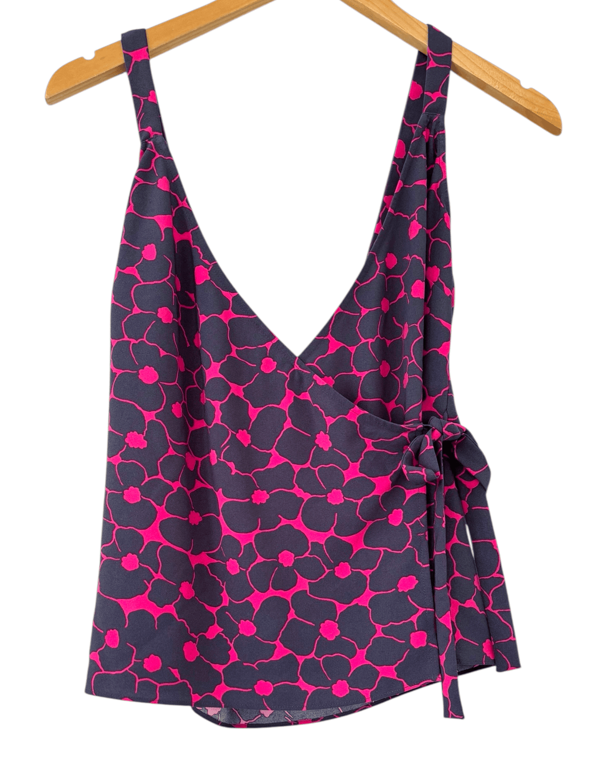 Bright Spring CHELSEA28 floral side wrap cami