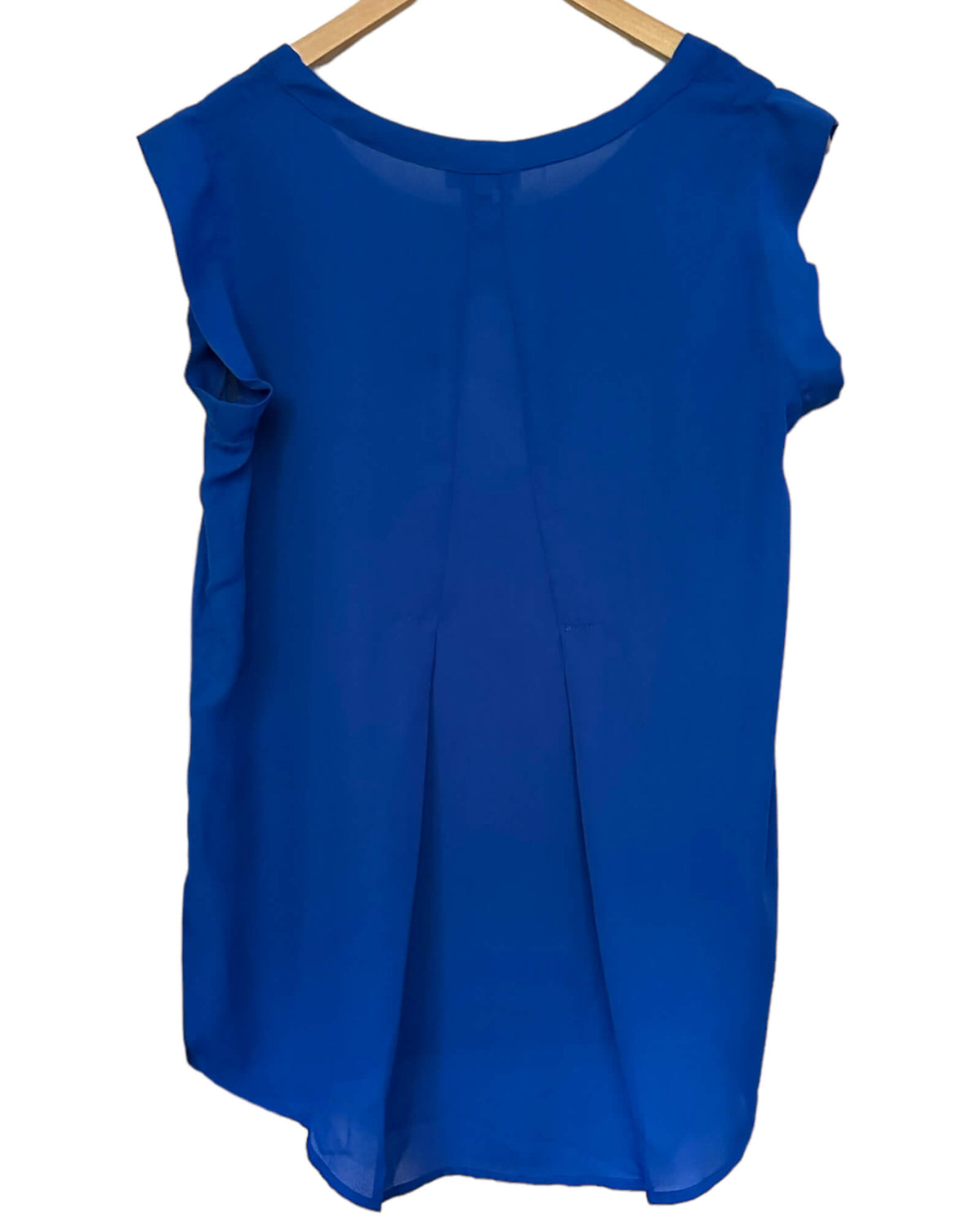 Bright Spring PLIEONE lapis sleeveless blouse
