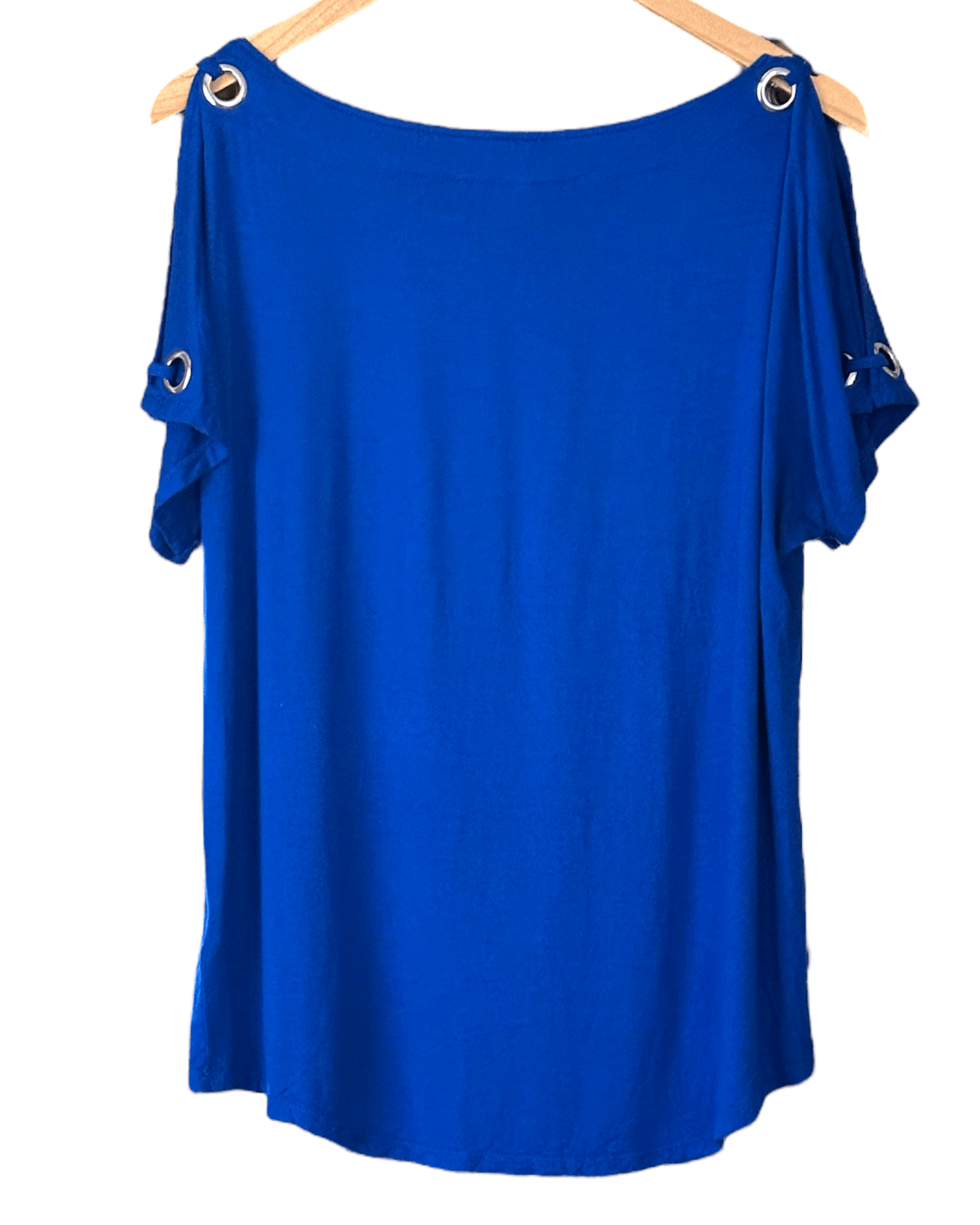 Bright Winter Cobalt Blue Grommet Top
