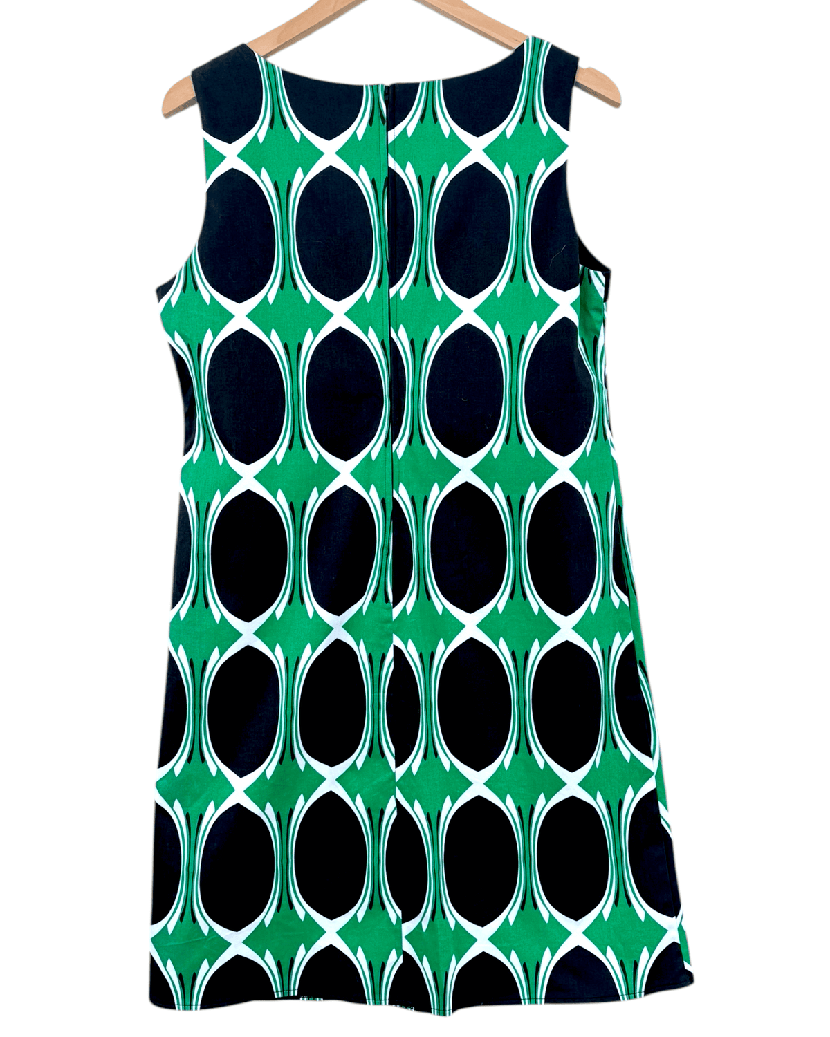 Bright Winter DBY retro print sleeveless shift dress