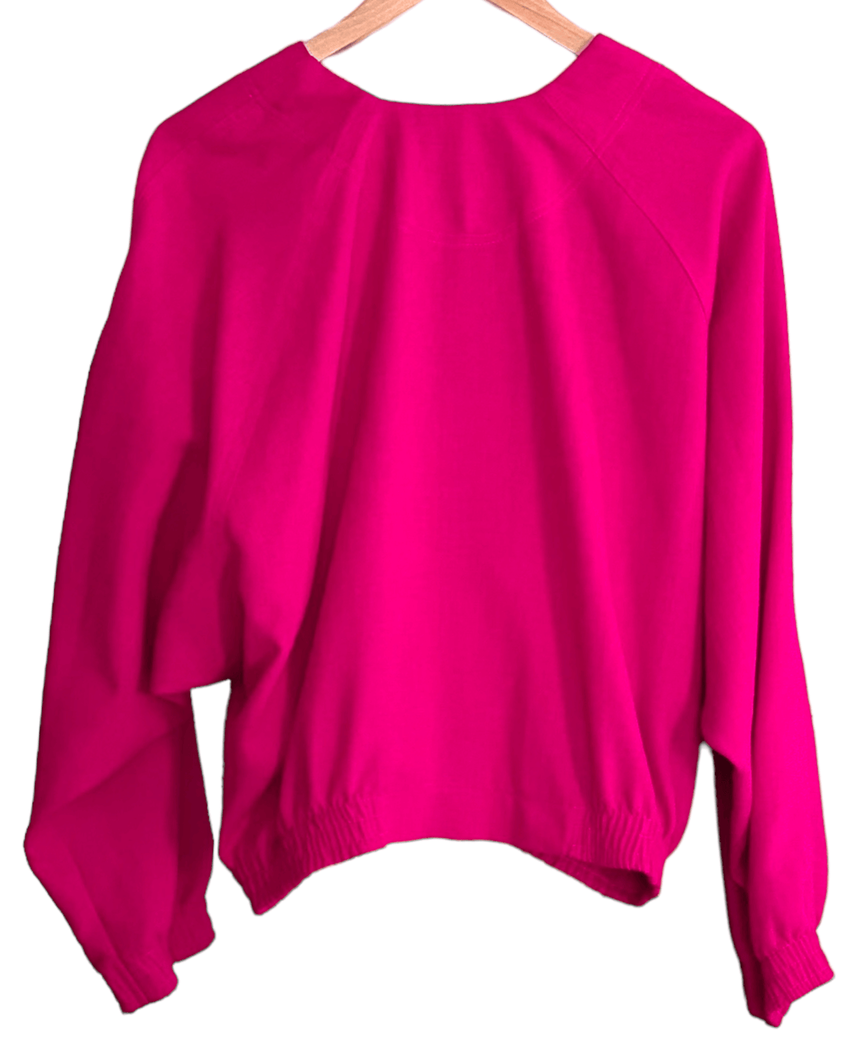 Bright Winter HANASPORT CALIFORNIA taffy pink bat wing sleeve jacket