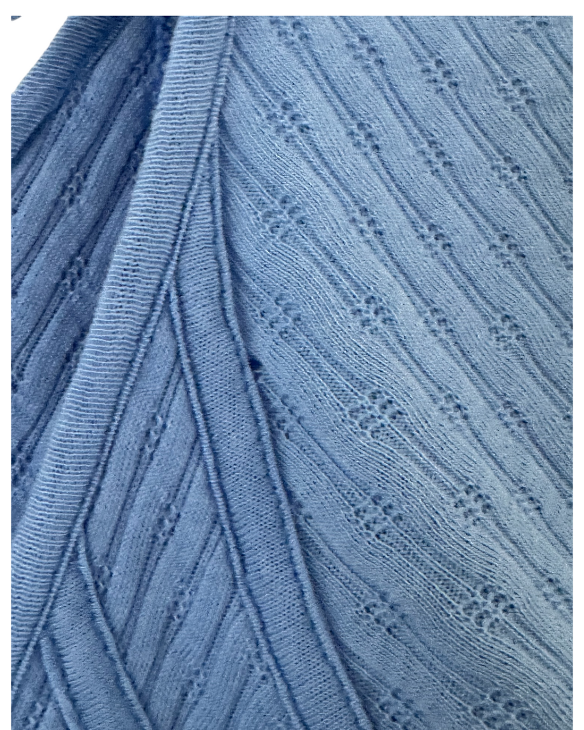 Cool Summer FREE PEOPLE cornflower backless ribbed top