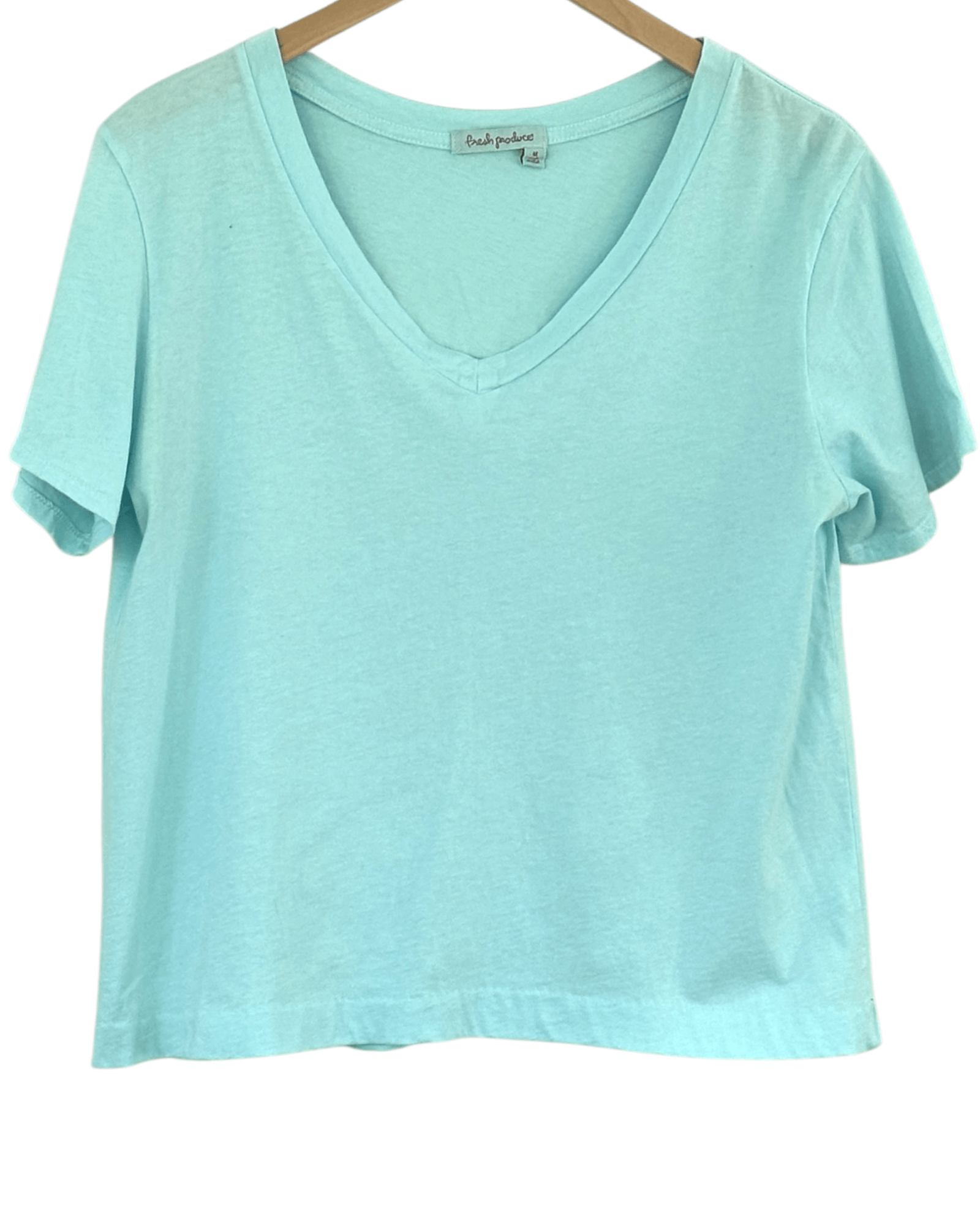 Cool Summer FRESH PRODUCE breakwater short sleeve v-neck tee 