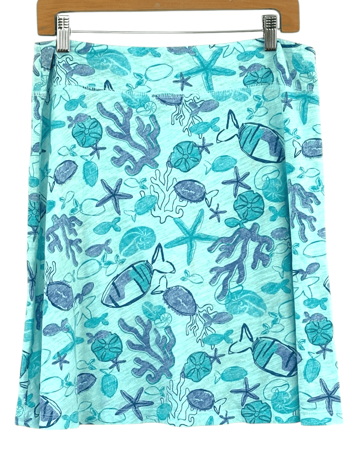 Cool Summer FRESH PRODUCE sea life print mini skirt