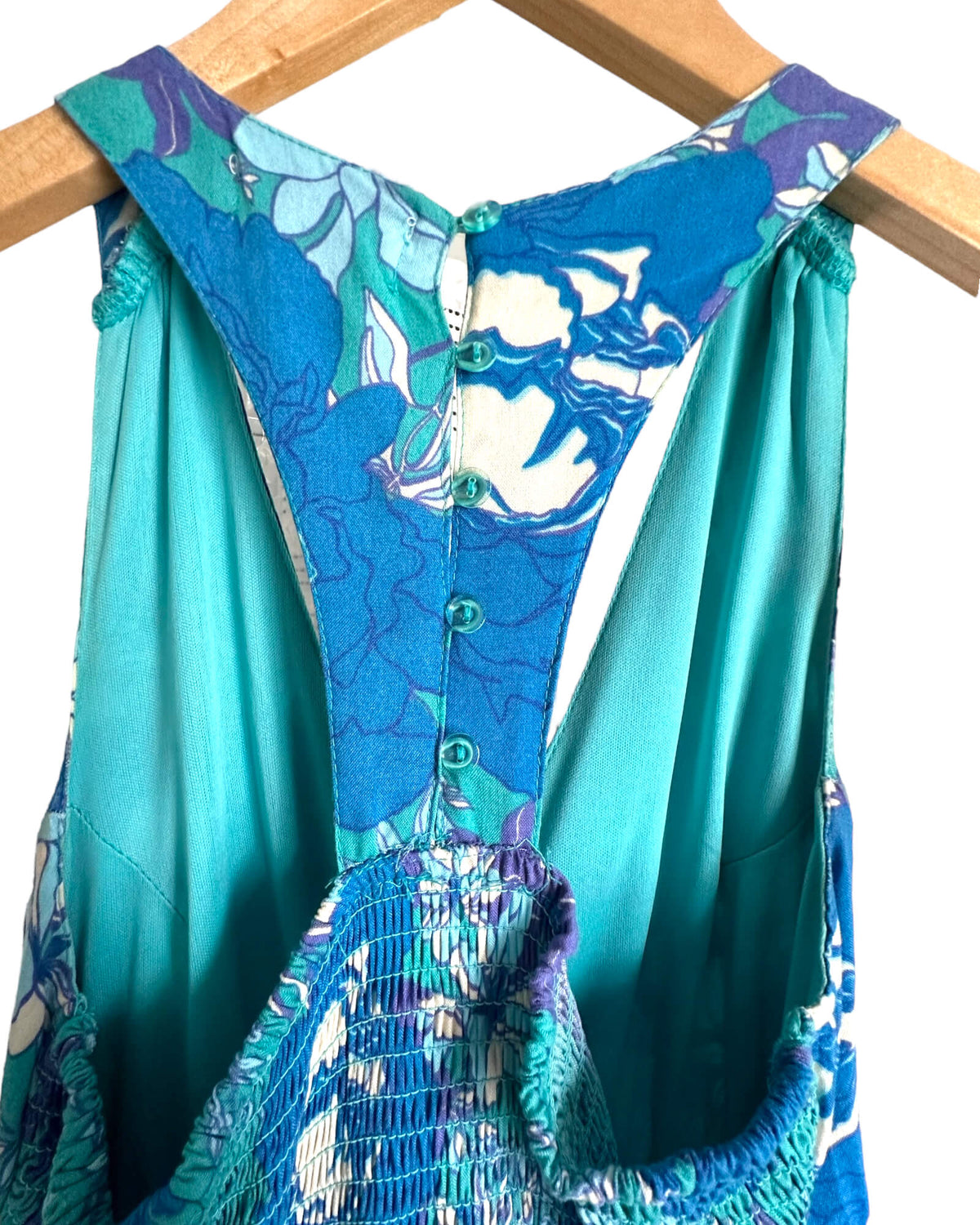 Cool Summer JAPNA floral print racerback maxi dress