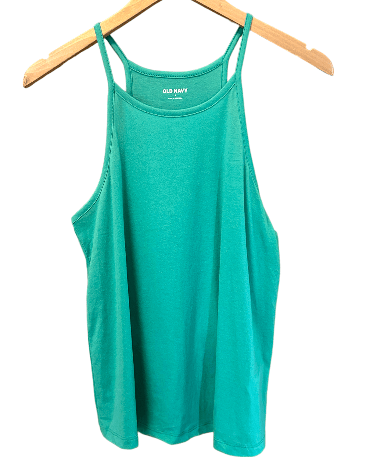 Cool Summer OLD NAVY nile green relaxed halter tank top
