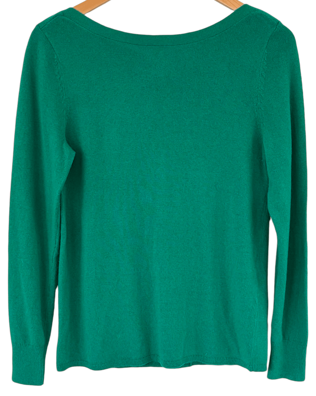 Cool Winter BANANA REPUBLIC pinehurst bow-back boatneck wool sweater