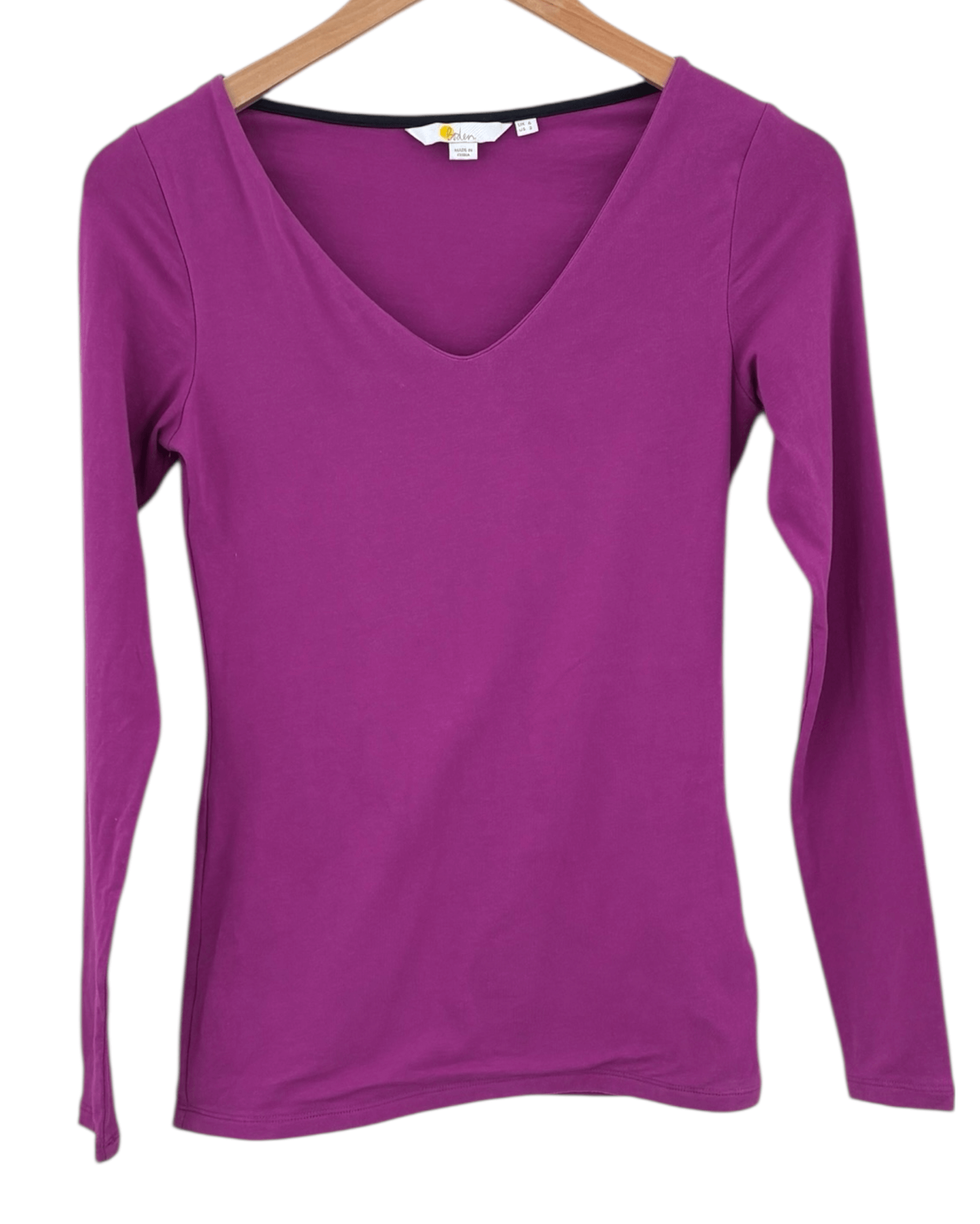 Cool Winter BODEN starling v-neck jersey knit top