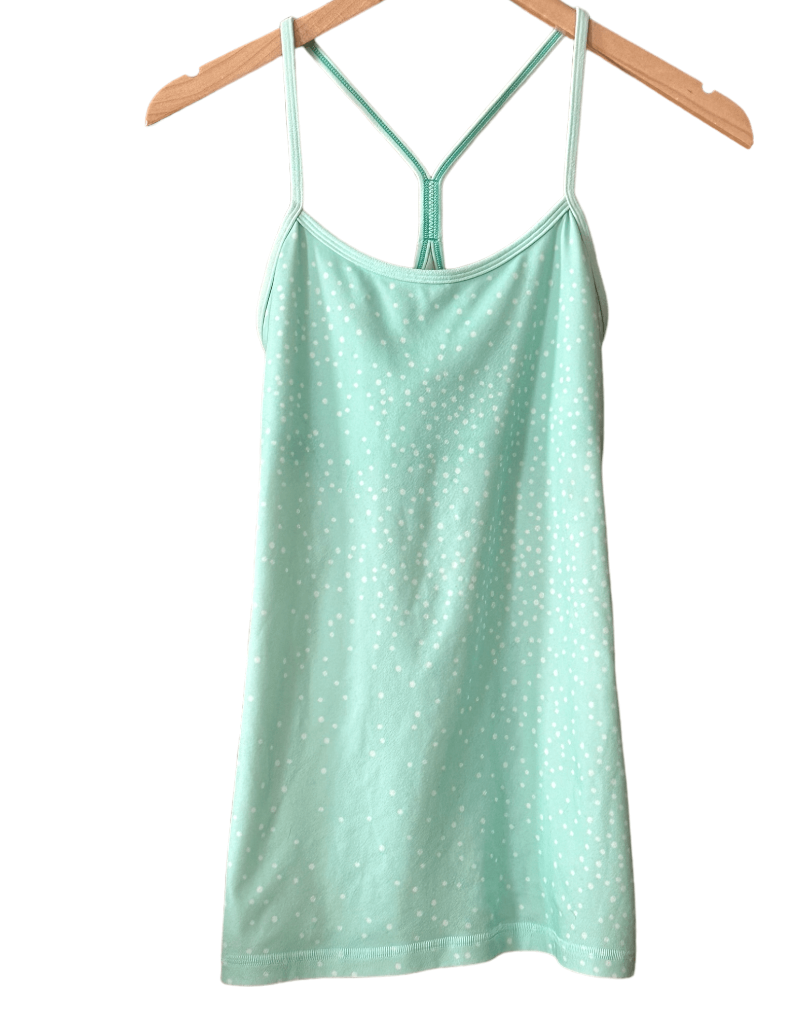 Cool Winter LULULEMON tiny dot racerback tank