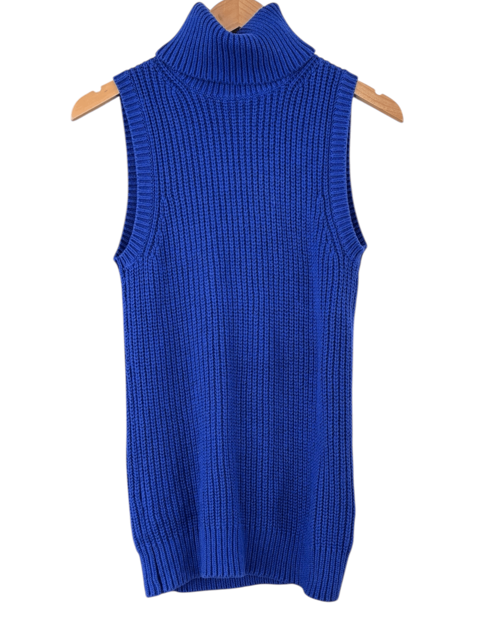Cool Winter MICHAEL KORS sodalite sleeveless turtleneck sweater