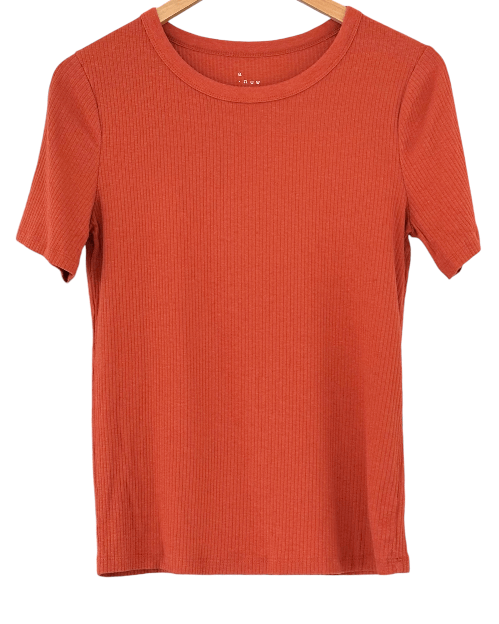 Dark Autumn A NEW DAY blaze orange short sleeve ribbed tee