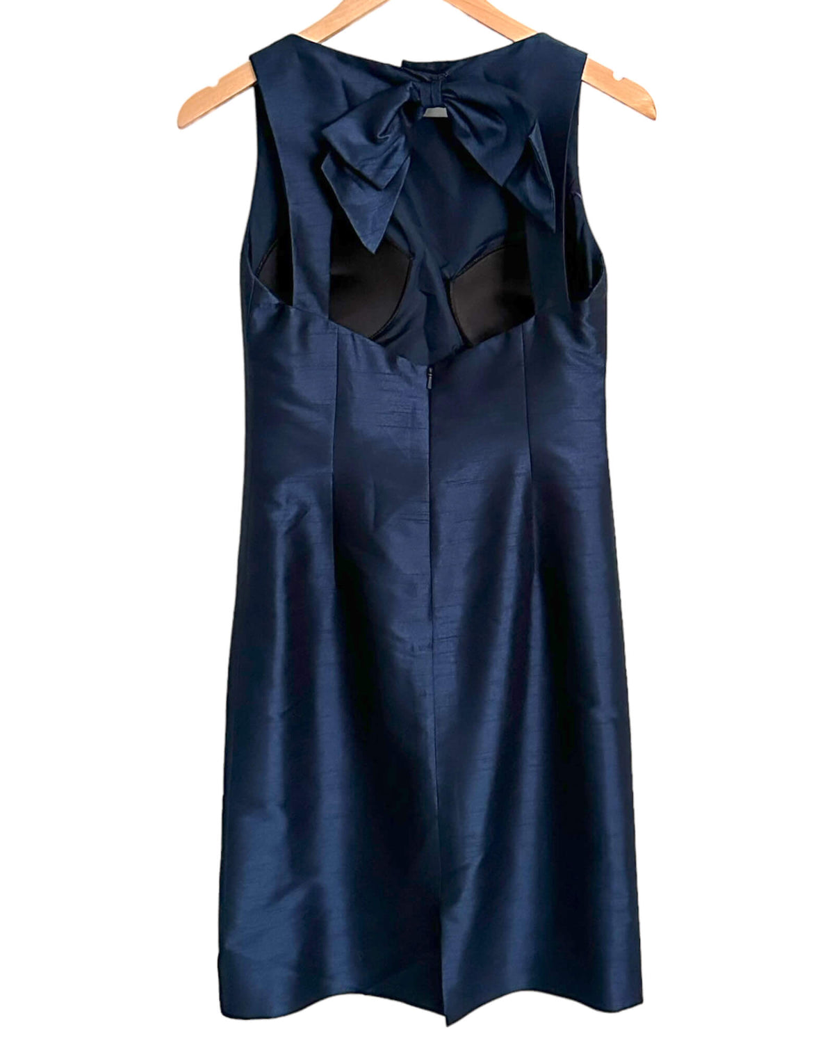 Dark Autumn Midnight Open-back Dress