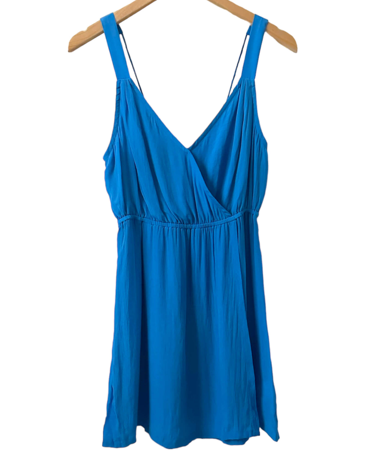 Dark Winter URBAN OUTFITTERS marina blue strappy mini dress