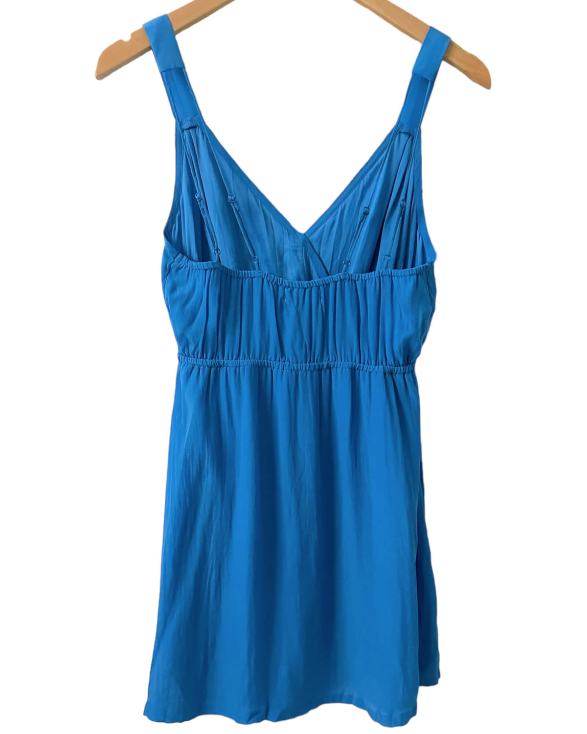 Dark Winter URBAN OUTFITTERS marina blue strappy mini dress