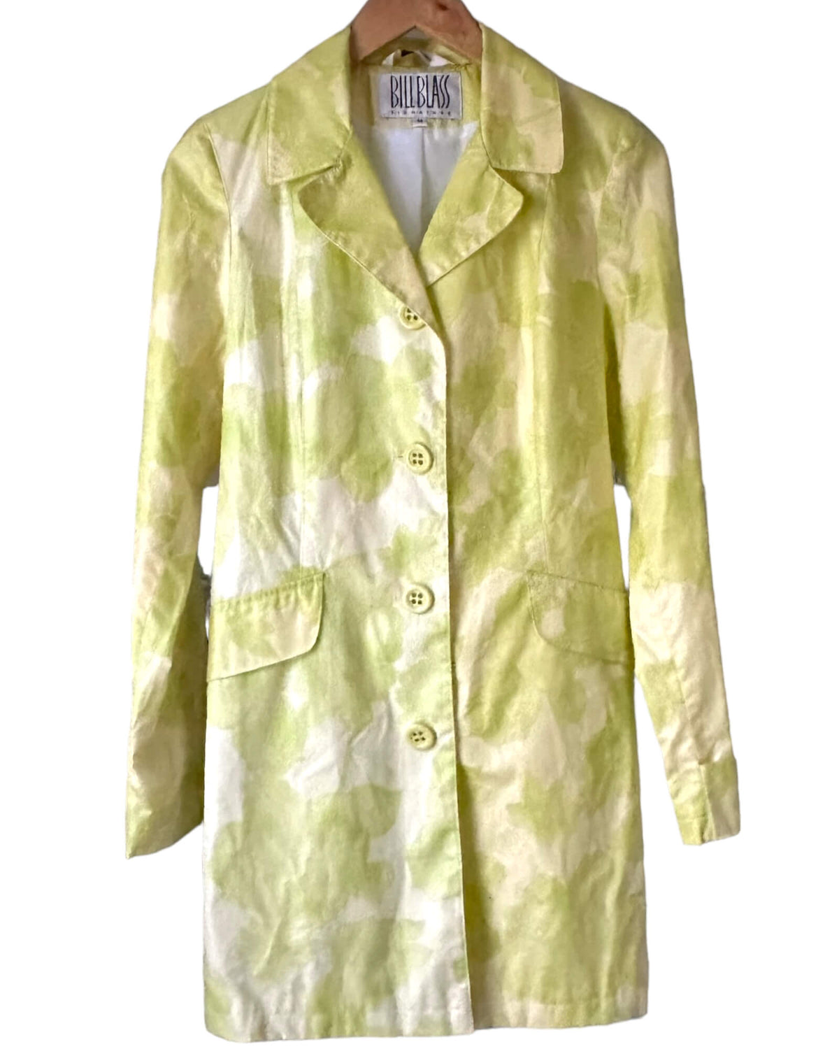 Light Spring BILL BLASS floral print rain jacket