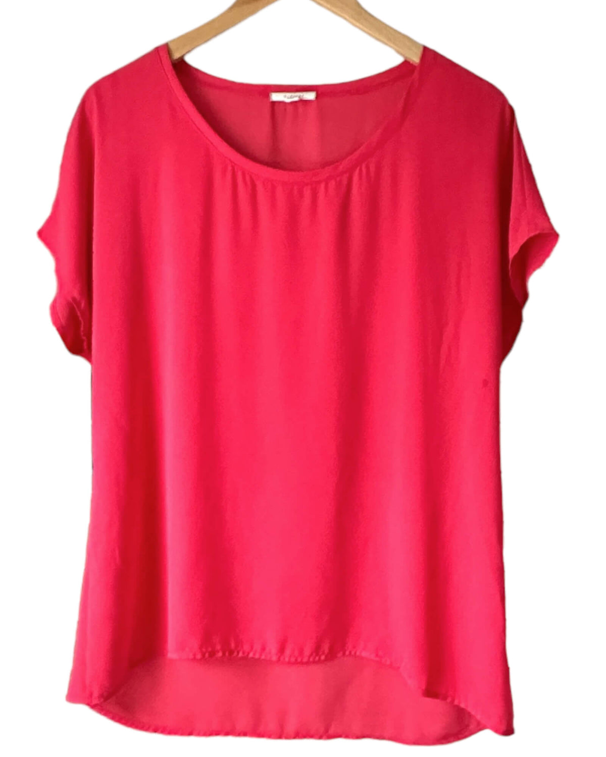 Light Spring PLEIONE berry short sleeve blouse 
