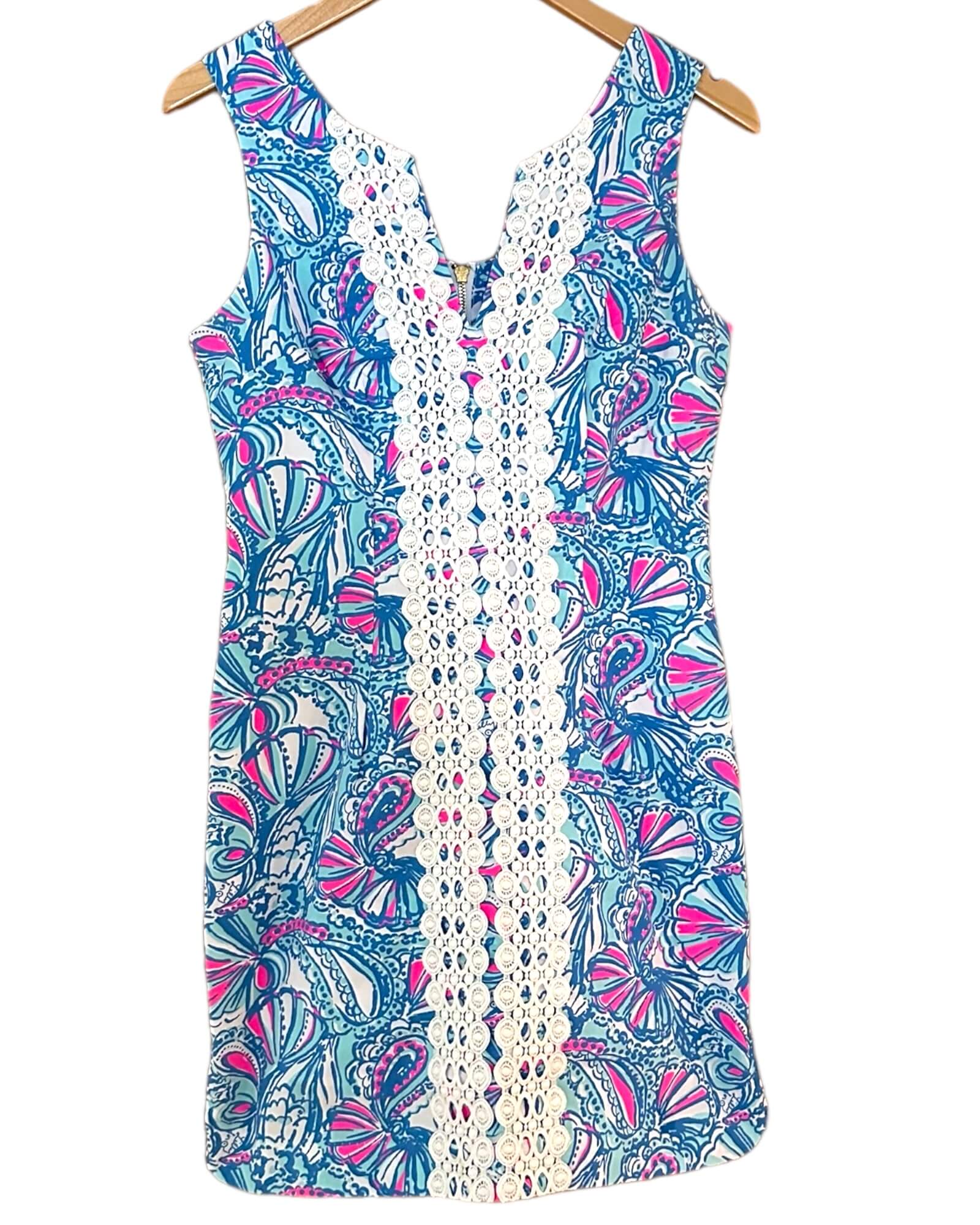 Light Summer LILLY PULITZER for Target Fan Print Sleeveless Mini Dress