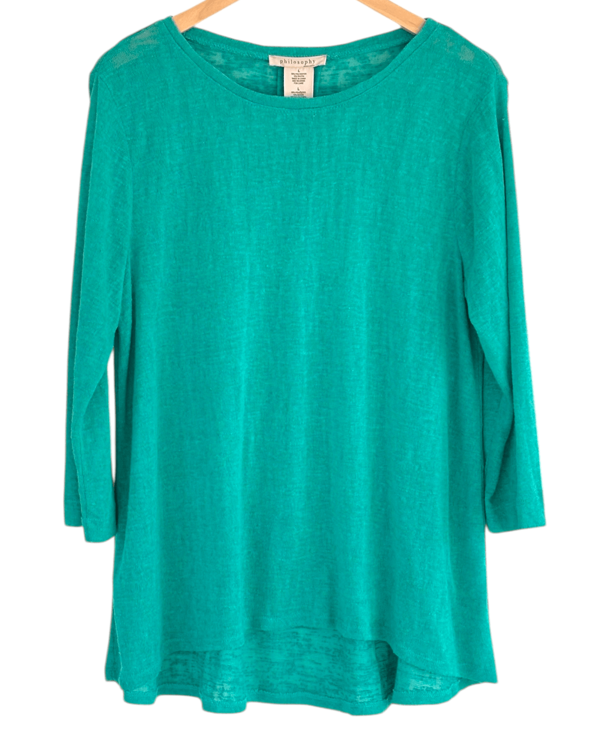 Light Summer PHILOSOPHY fountain green swing sweater