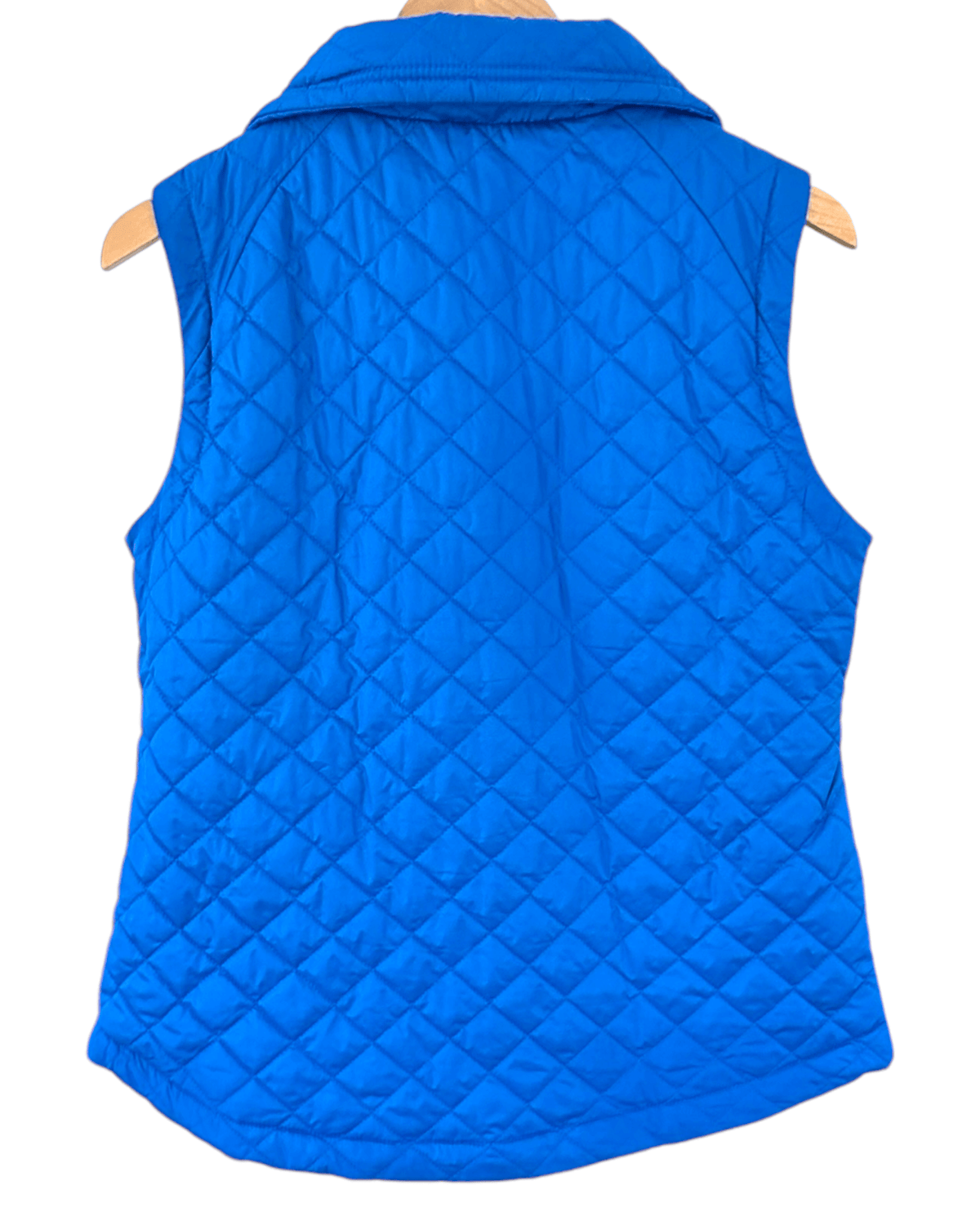 Light Summer T by TALBOTS macaw blue puffer vest
