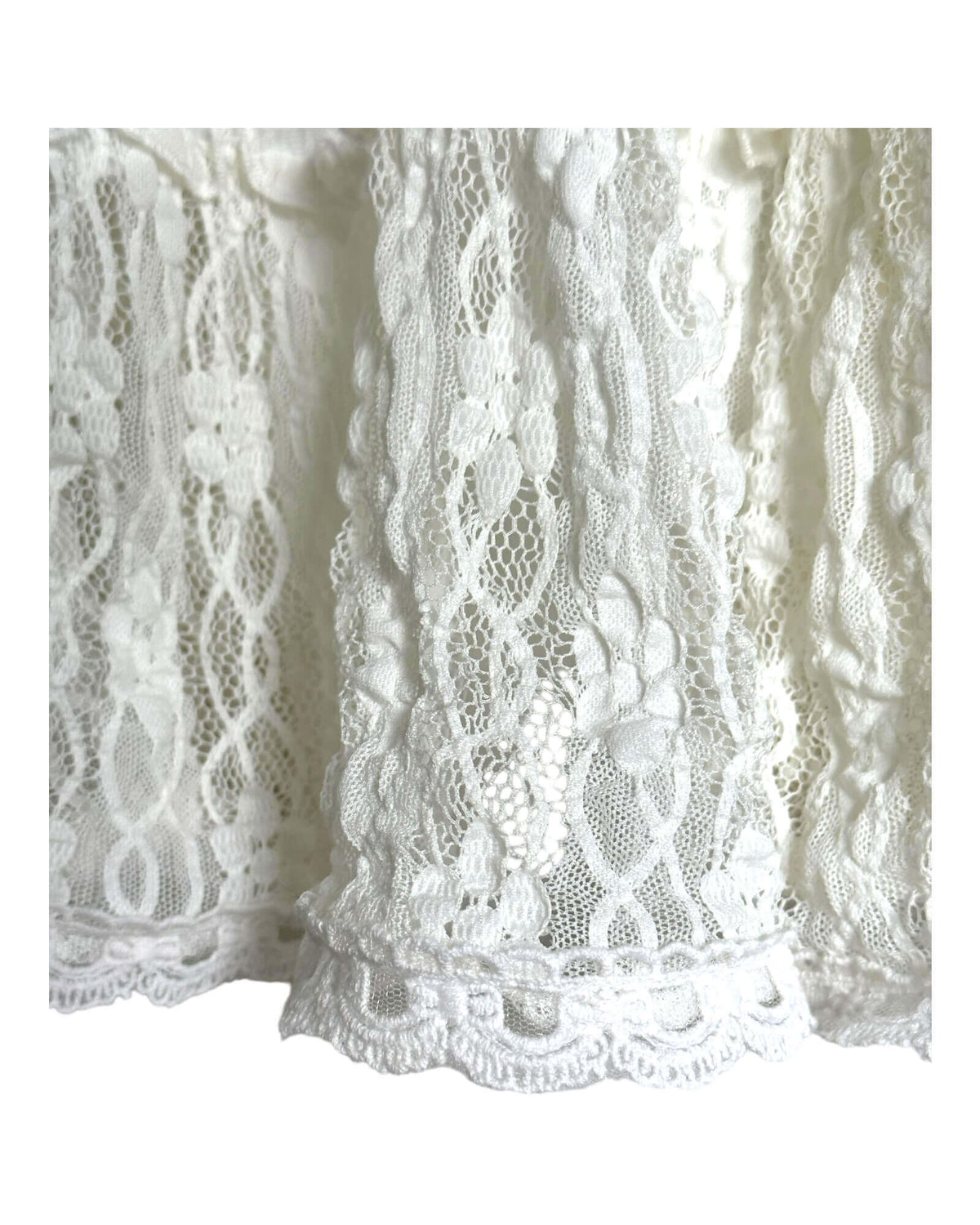 Light Summer Ivory Lace Sleeveless Cardigan
