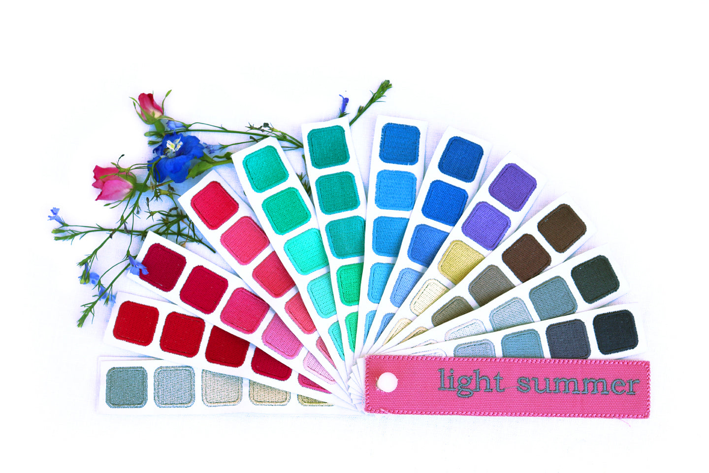 Vibrant Color Palette Cards - Perfect for Winter Seasons