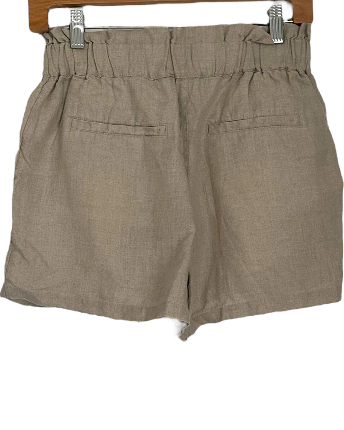 Soft Autumn C&amp;C CALIFORNIA tan linen shorts