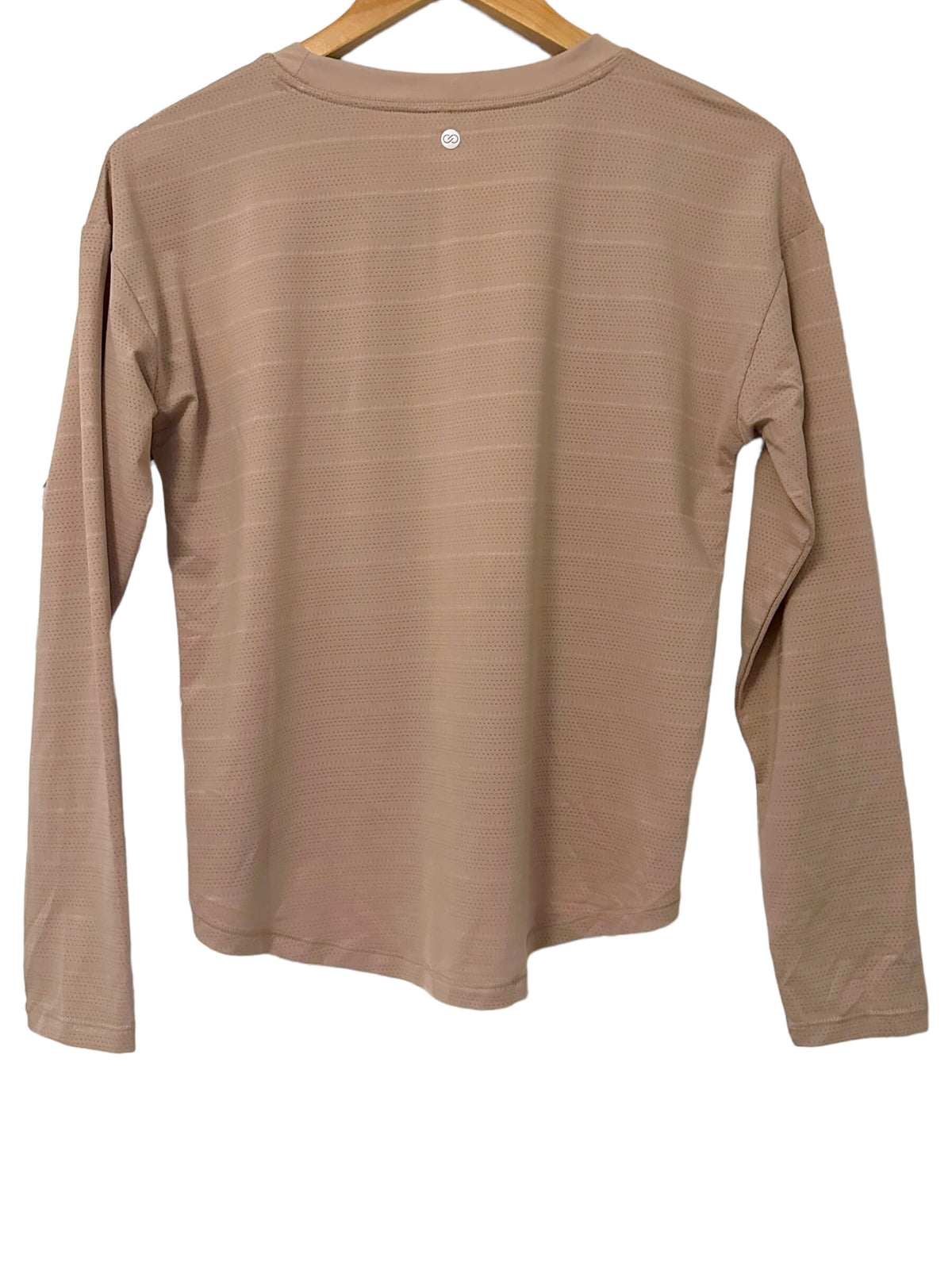 Soft Autumn CALIA by CARRIE UNDERWOOD sandstone tan long sleeve fitness shirt