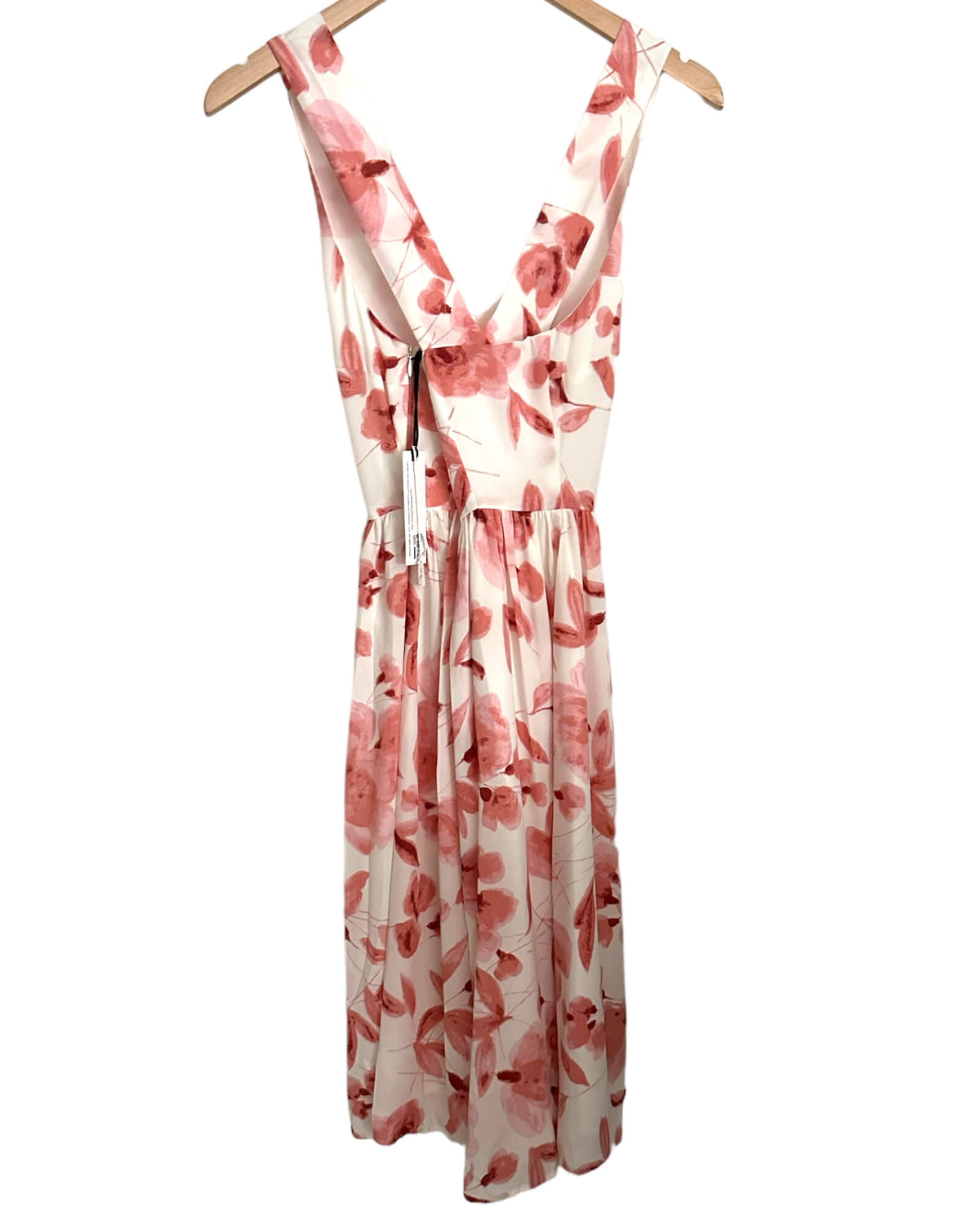 Soft Autumn CUPCAKES AND CASHMERE floral print cross back dress