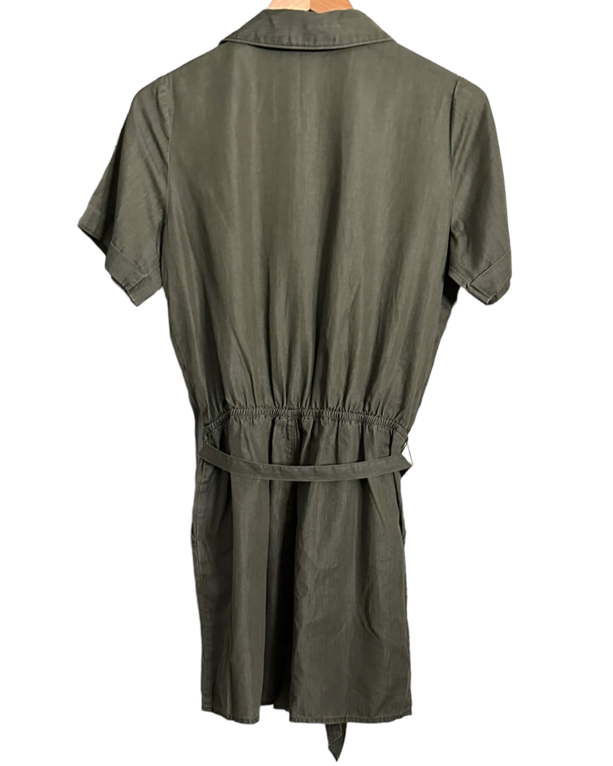 Soft Autumn EXPRESS army green short jumper