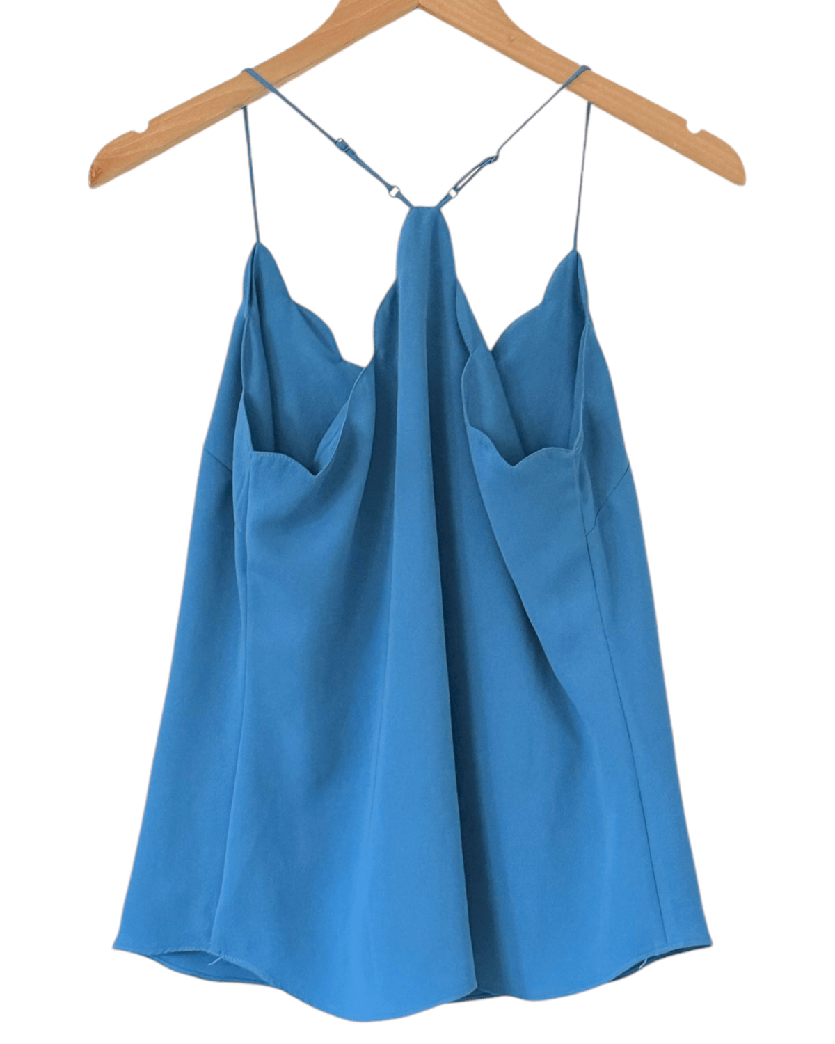 Soft Autumn J.CREW agave scallop edge cami top