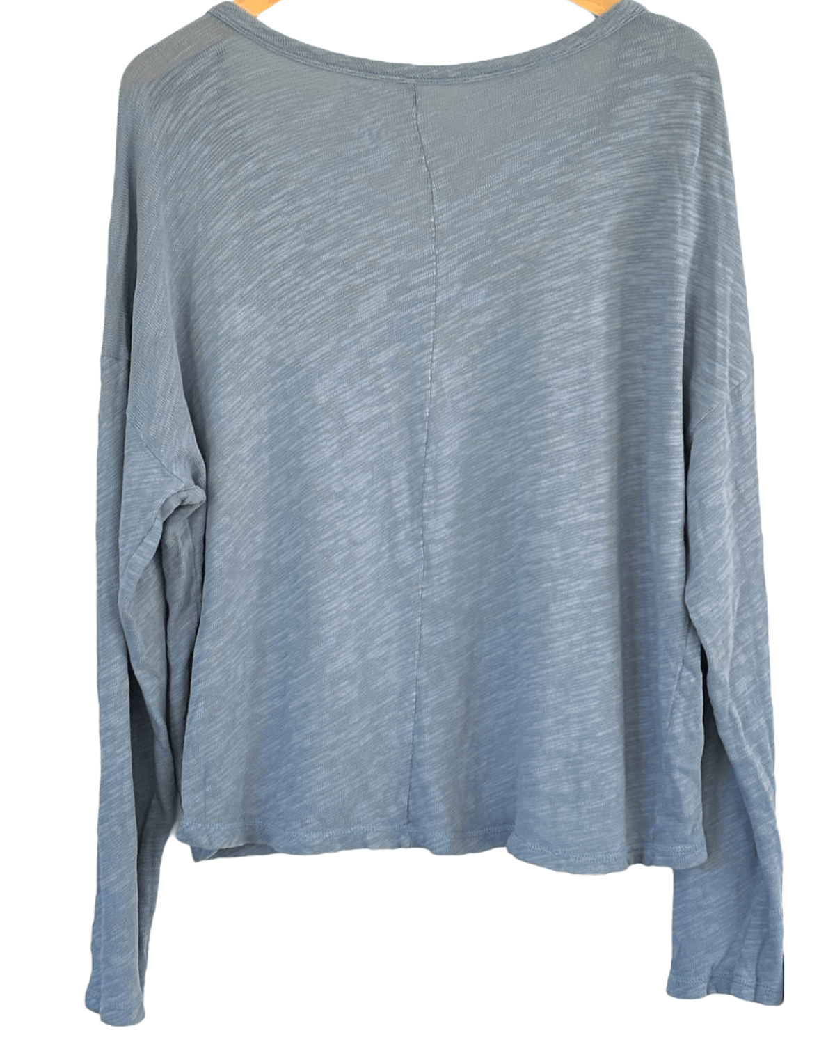 Soft Summer SONOMA pigeon blue slub knit tee