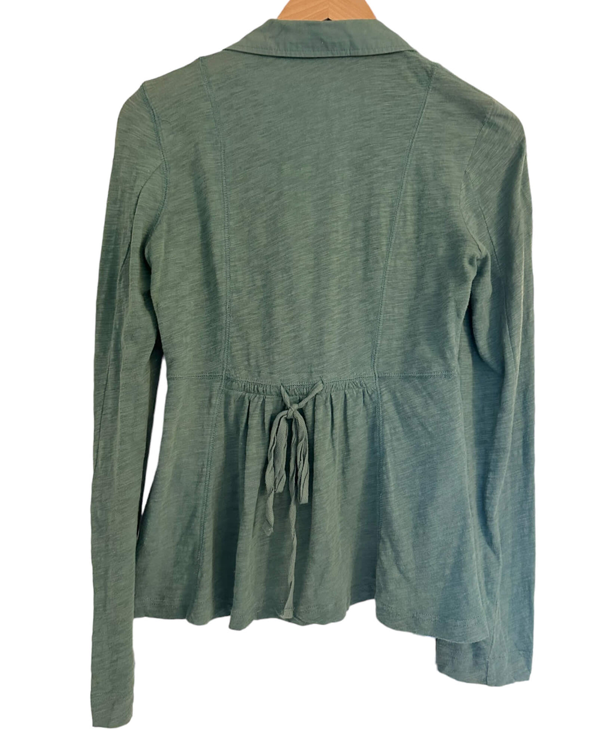 Soft Summer ESLEY dusty sage green jersey knit jacket