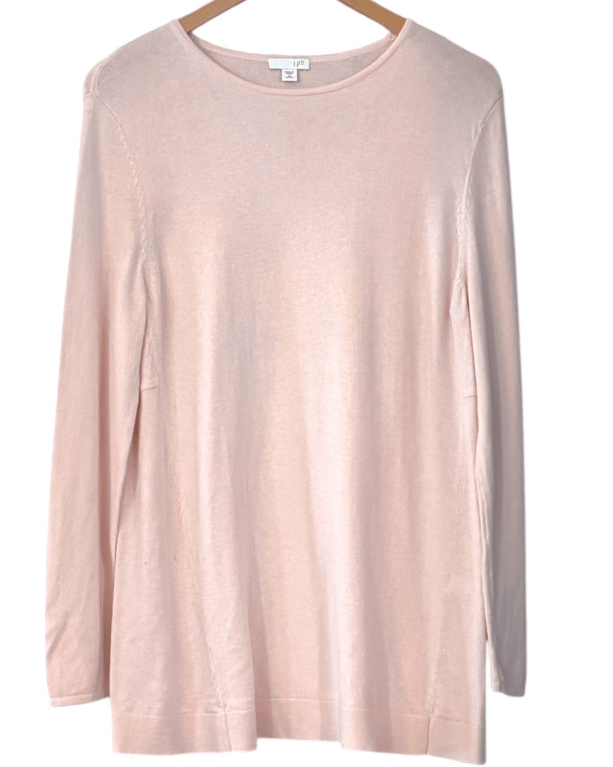 Soft Summer J.JILL woodrose wide-neck knit tunic