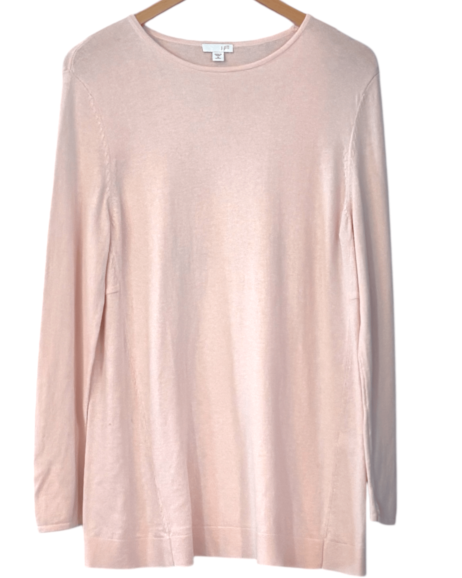 Soft Summer J.JILL woodrose wide-neck knit tunic