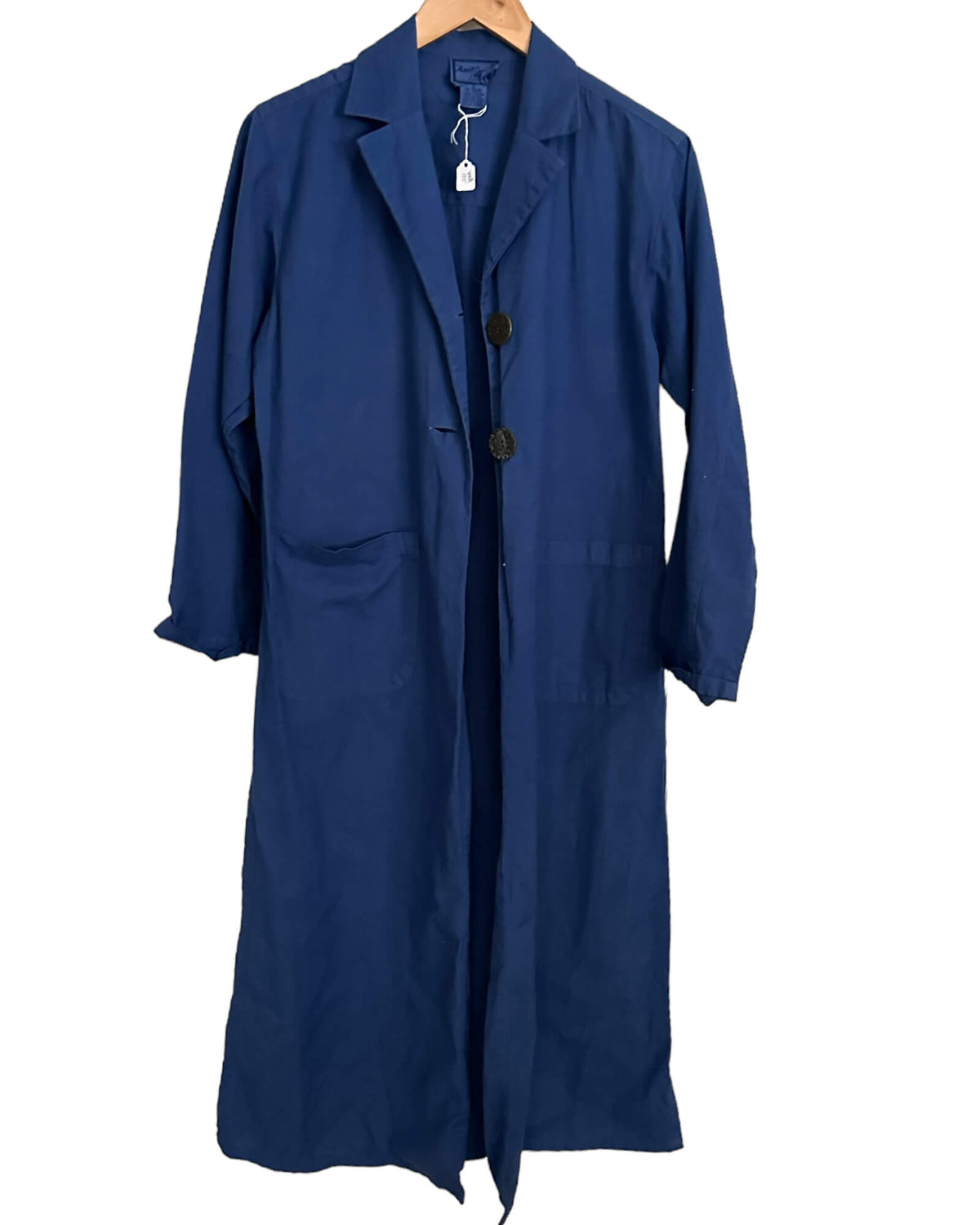 Blue duster jacket best sale