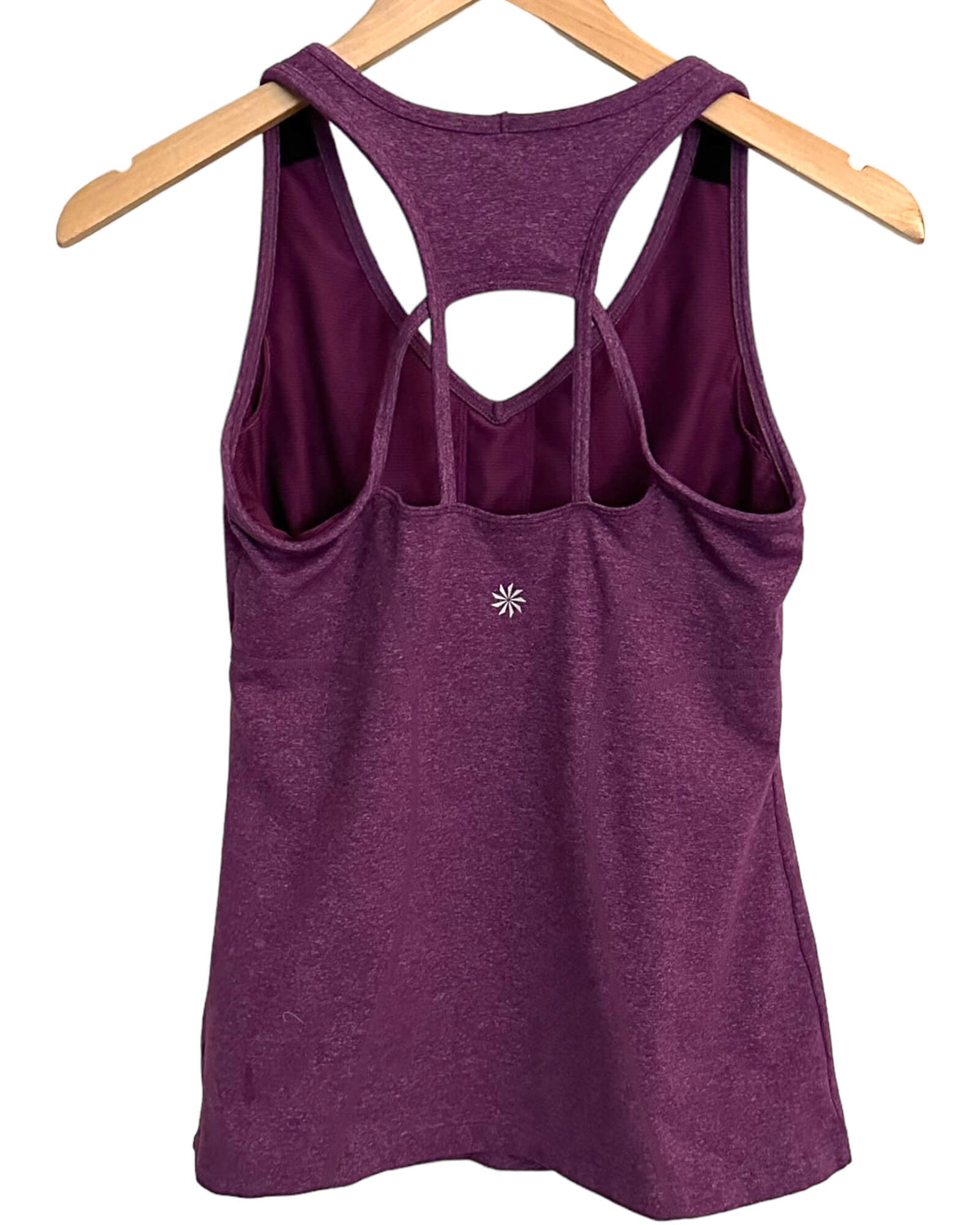 Warm Autumn ATHLETA equidor sultana purple strappy athletic top
