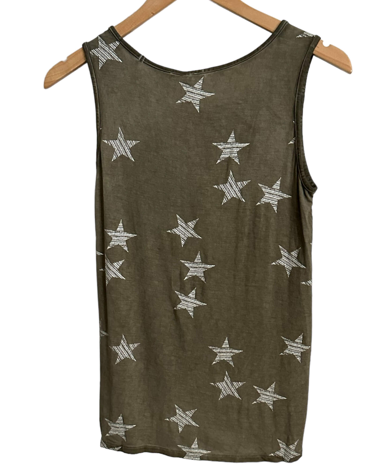 Warm Autumn CABLE &amp; GAUGE star print sleeveless top