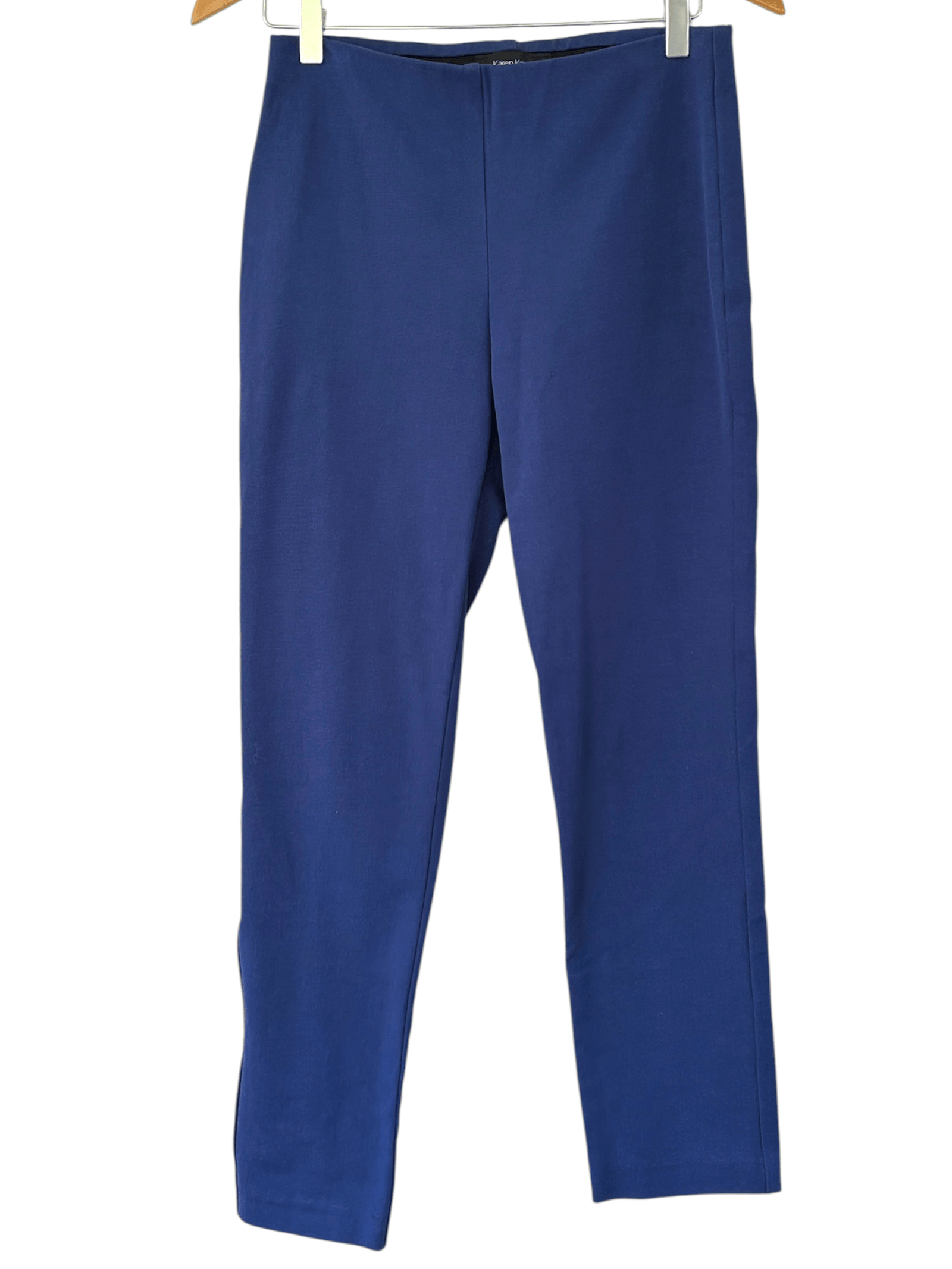 Warm Autumn KAREN KANE cruise blue plain front stretch pant